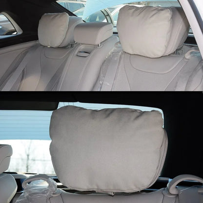 Soft Car Headrest Neck Pillow – Plush Seat Support Cushion