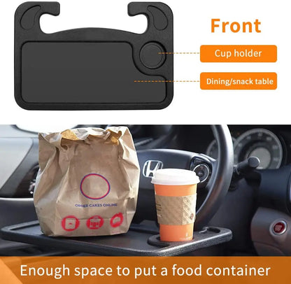 Portable Car Steering Wheel Desk – Multi-Purpose Tray