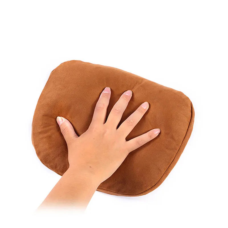 Soft Car Headrest Neck Pillow – Plush Seat Support Cushion