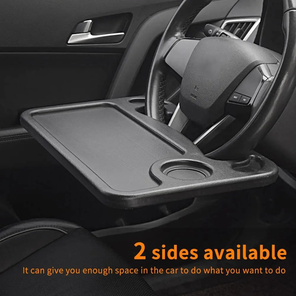 Portable Car Steering Wheel Desk – Multi-Purpose Tray