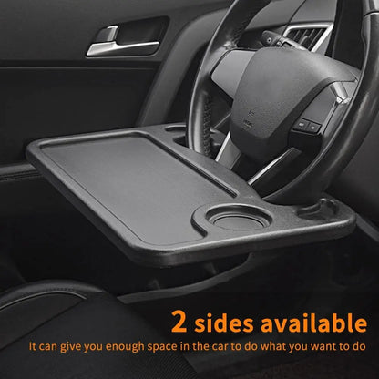 Portable Car Steering Wheel Desk – Multi-Purpose Tray