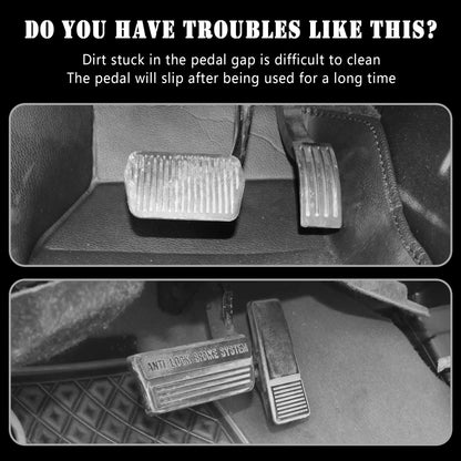 Aluminum Car Pedal Cover Set – Brake and Accelerator