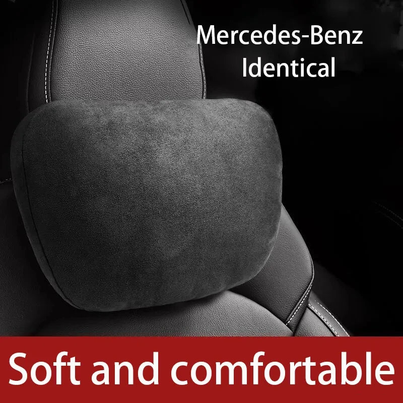 Adjustable Car Neck Pillow with Washable Cover – Headrest Cushion