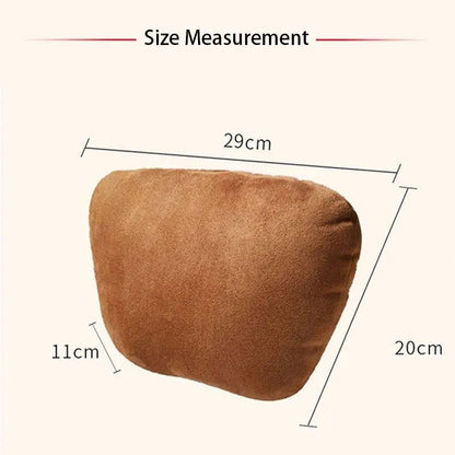 Adjustable Car Neck Pillow with Washable Cover – Headrest Cushion