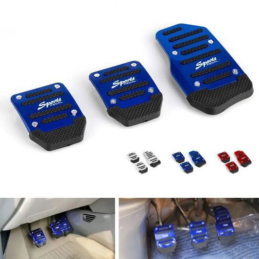 Excellent Brake Pedal Compact Gas Pedal Manual Gear Corrosion-resistant 3 Colors Universal Car Foot Pedal